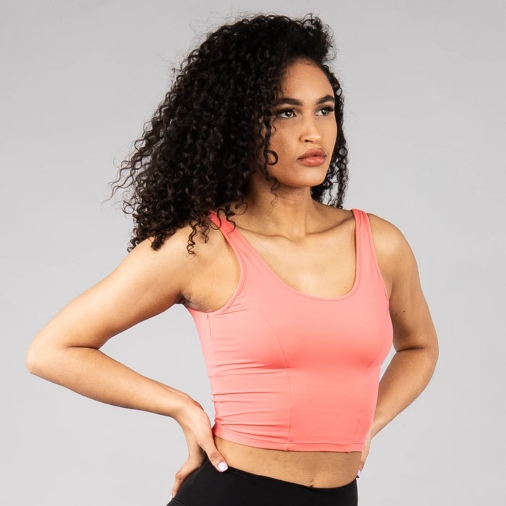Buffbunny Bae Top - Coral M